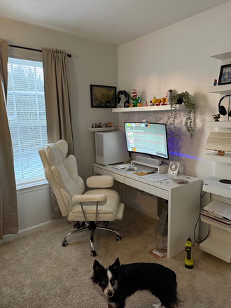 Shared office space - Private room and bathroom for rent House