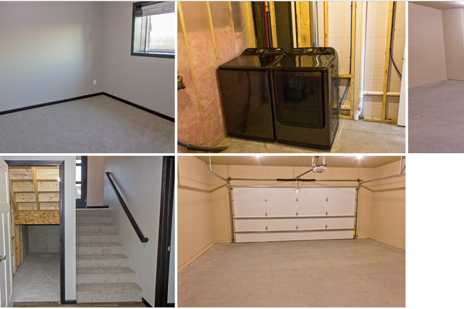 Laundry/Garage - Private Duplex Rental