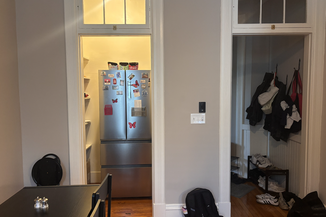 Kitchen, Fridge - Grand Block Apartments