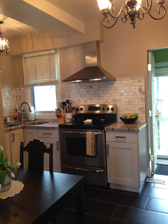 Kitchen & Dining - 3 Bedrooms Near Dufferin Subway Station Triplex