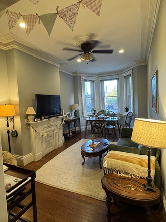 Living Room - 4 Bed 2 Bath with Laundry near Brigham Circle!! Apartments