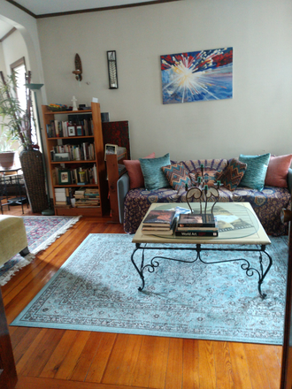 Living Room - $1150 Furnished Bedroom Available August 2025 Move-In (Porter Sq. Somerville/Cambridge) Apartments