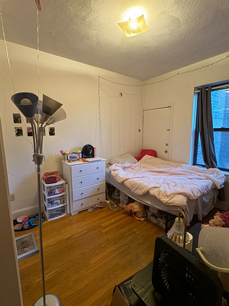 This is the private bedroom with an sliding cupboard with mirrors. - Quiet neighborhood Apartment, close to BU& accessible to all green lines (B,C,D), All Girls