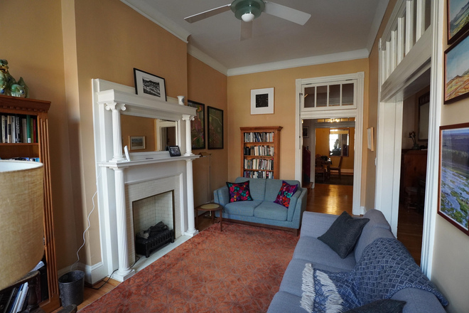 Living Room - Charles Village Rowhouse