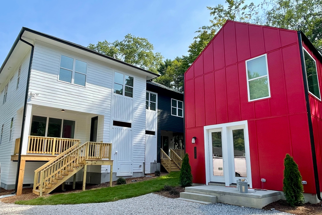 Rear view - 2209 Garden Place, Unit B - New Construction Rental