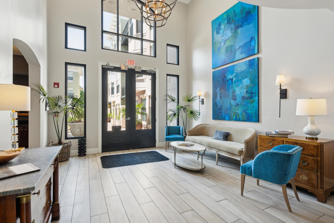 Main Door Locked after hours - The Albemarle 1Bed 1.5 Bath. Just over Ashley River Near Ripley Marina.