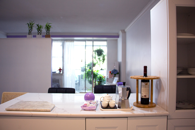 kitchen - Fully Furnished 1BR + Study in Boston Downtown — Steps to MGH, MIT, Suffolk, Harvard and Condo