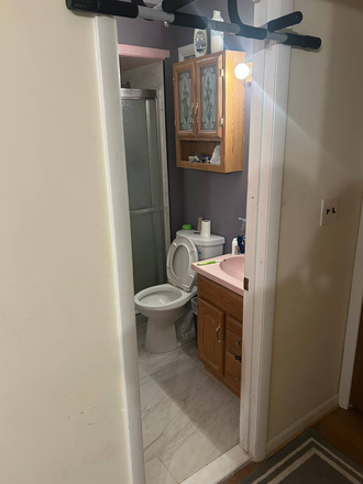 outside bathroom - June move in for 1b1b House