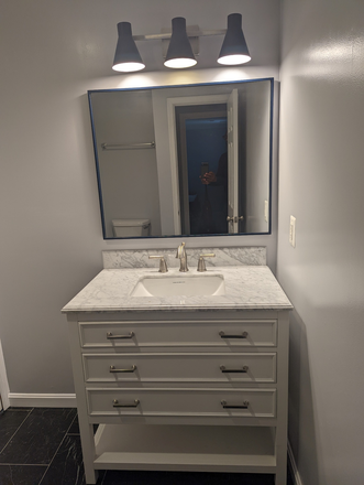 Brand new Bathroom - ONE BEDROOM - CAPITOL HILL Apartments