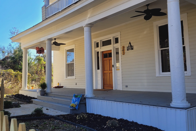 Front of house - NEW listing! Coming Soon, Feb 2026! The Adelle College Home. 7 Bed/5 Bath. Close to UMMC, Millsaps