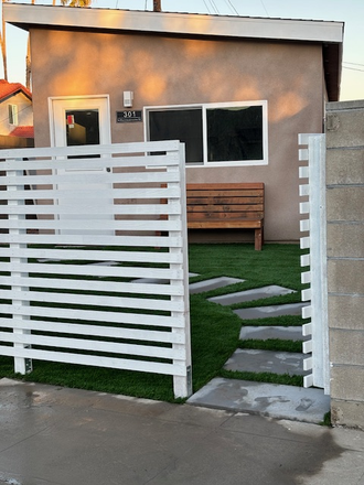 Entrance to private yard from street - Private 1bd/1 bath ADU for rent