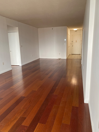 Main living area - Newport, Jersey City 2 bed high-floor condo with balcony and city views