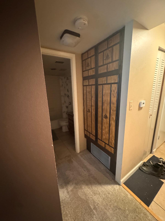 closet on hallway - Spanish Tower Condo
