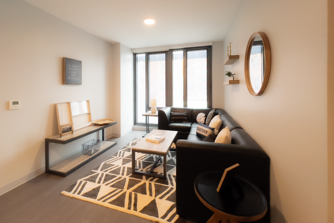 Living Room - 55 H St. Apartments