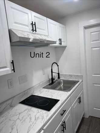 kitchen unit 2 - Modern Student Apartments Near JHU Homewood