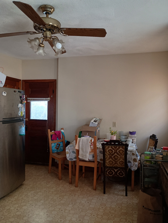 Kitchen (shared) - Single room in Unit 1, 25 Quincy St, 10-15 minute walk from campus Apartments