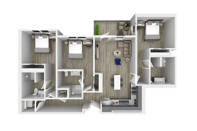Floorplan - 320 West Mag Apartments