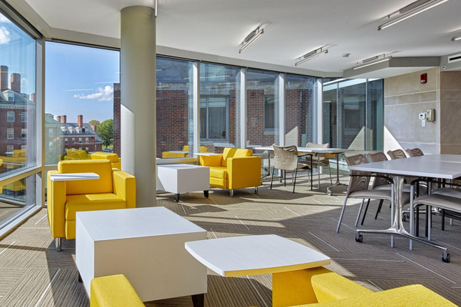study room - Sunny 2B1B in Harvard Housing, Prime Location Near SEAS, HBS, HGSE, HLS, MIT, Charles River Apartments