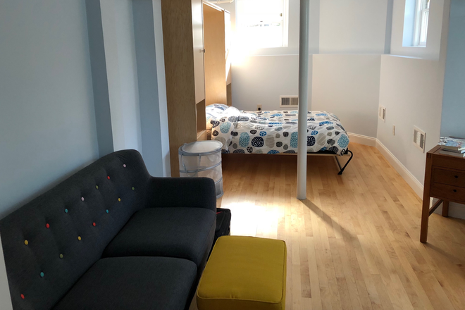 Furnished with couch, bed - Studio in quiet Harvard Sq building. Private bathroom. All utilities, wifi included. Avail. June 1 Condo