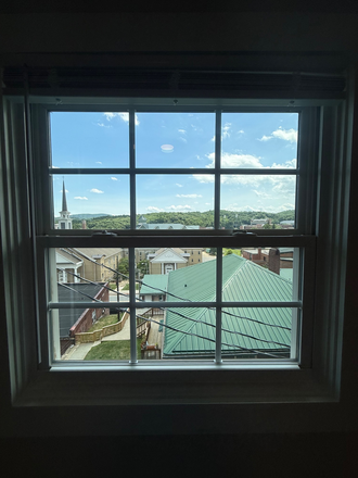 Mountian & App State from Window - NEW 1B1B Steps from Campus Apartments
