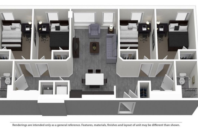 4 bed/ 2 bath unit - Male sublease, Jan-July 2026