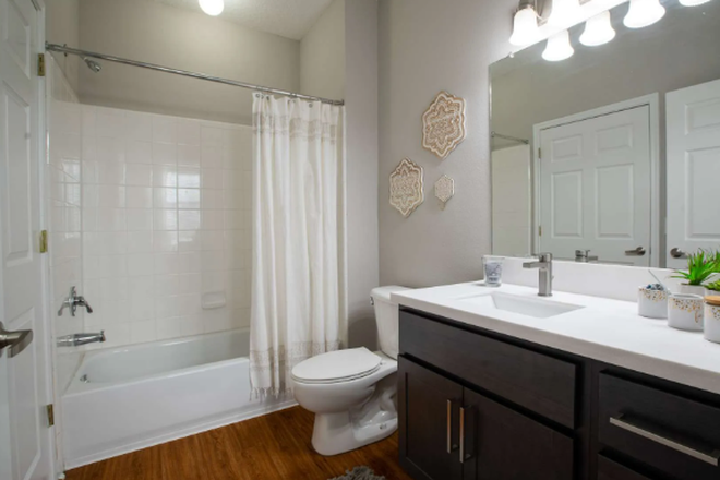 Bathroom - 2 ROOMS AVAILABLE, Alight Gainesville 4x4, 15 minute walk to UF campus **SUMMER 2026: GIRLS ONLY** Apartments