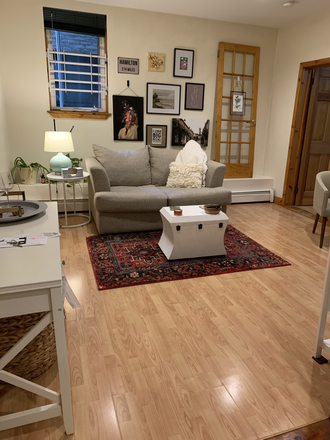 Call call or text Arezou at 617-584-7817 - Renovated Garden level True 2 bed with a living room short walk to Northeastern! H&HW Inc.!! Condo