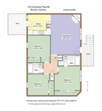 Floorplan - Pleasant 3-bedroom on Grandview