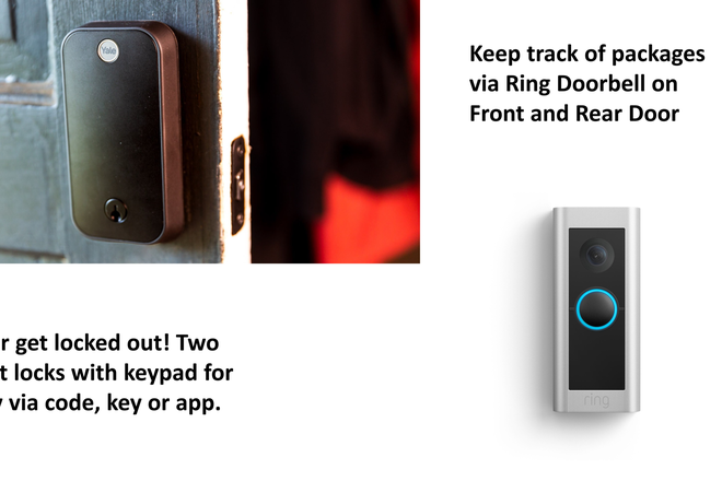 Front Door - University Circle House with Garage and AC