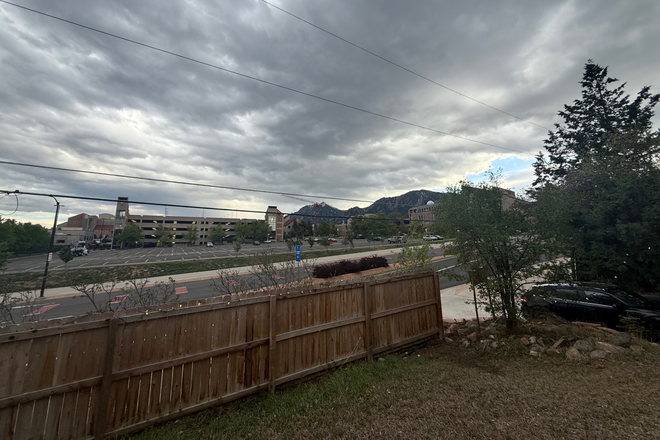 Front of House looking out - Summer Sublease Townhome