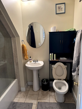 bathroom - 15 E Clay Street House