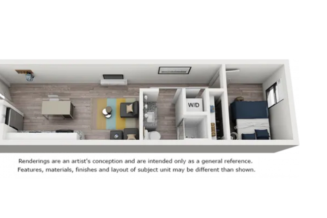 Floor Plan - The Alpha at Heights, College Park at Midtown