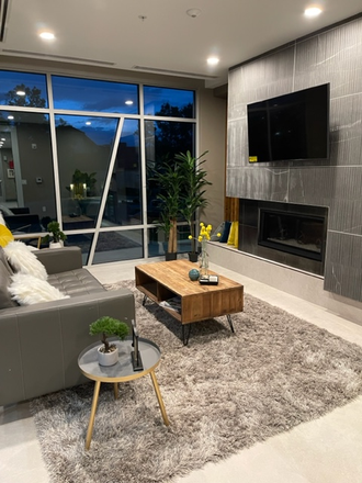 Lobby community room - Newer  Zen condo across from Regis