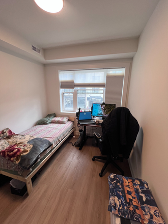 Bedroom #3 - short term 1 Room left- Near U of T St. George 1m to Bath. St. Newly Renovated $1200/m ALL INCLUSIVE Apartments