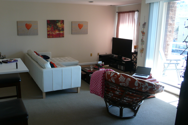 1 - Condo with 2 BEDS PLUS STUDY, 2 FULL BATHS, GARAGE PARKING, ELEVATOR next to Harvard campus