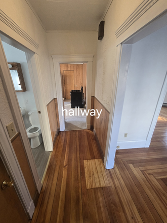 Entry to apartment, large closet on the left - Apartment in the heart of Porter SQ, Redline