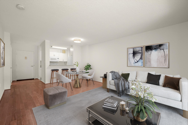 Living Room - Glover Park Home w/Patio -- Available Now