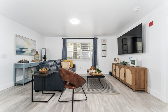 Living Room - Newly remodeled apartment, close to campus, Campus Edge