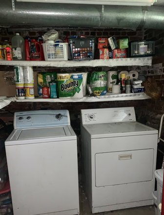 Laundry in basement - 3 Bedroom North End, No Broker Fee Apartments