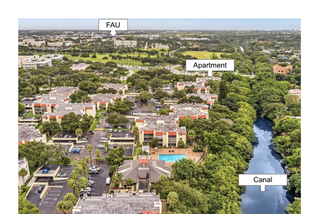 Proximity to FAU - Ground-Level Corner 2/2 Apartment Adjacent to FAU – Walk/Bike to Class!