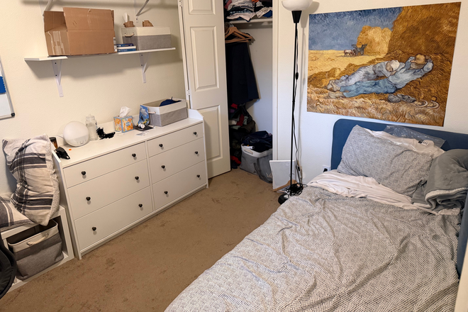 Bed & bedroom units - 2-bedroom apartment, just east of main campus, with a Master's student flat-mate.