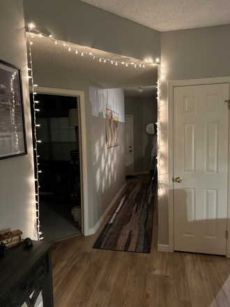 Hallway to the front and outside bedroom - Country Club Condos