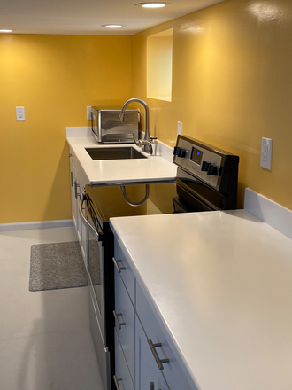 Kitchen - Seton Hall Grad or Faculty/Staff - Fully Furnished Peaceful Private Studio with Washer and Dryer Apartments