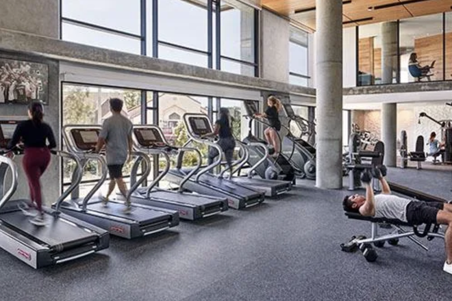 Gym - Plaza Verde II 2 Bed 2 Bath Shared Room Apartments