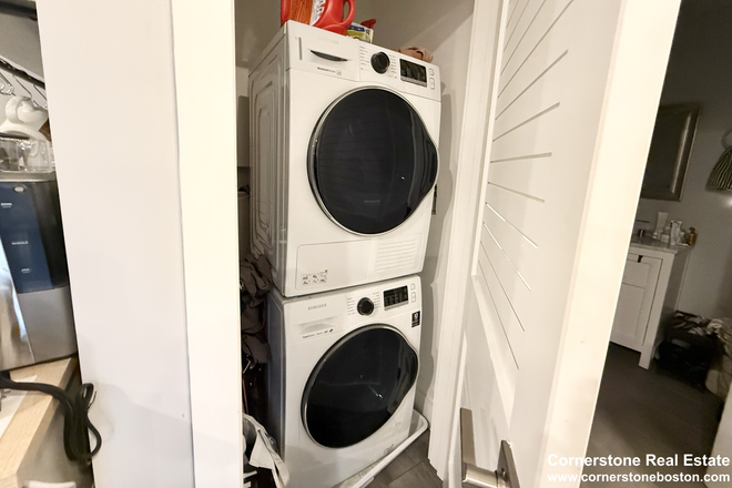 laundry - New South Boston 1 bed on the Red Line - No Broker Fee! Apartments