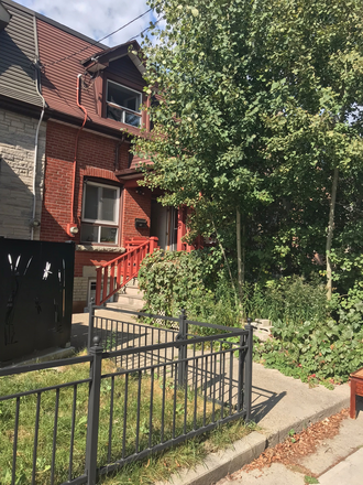 Entrance from the street - Furnished Basement Apt/Sept.1/$1900 incl./Live in owner/Quiet, safe/Parks/Close to shops and TTC