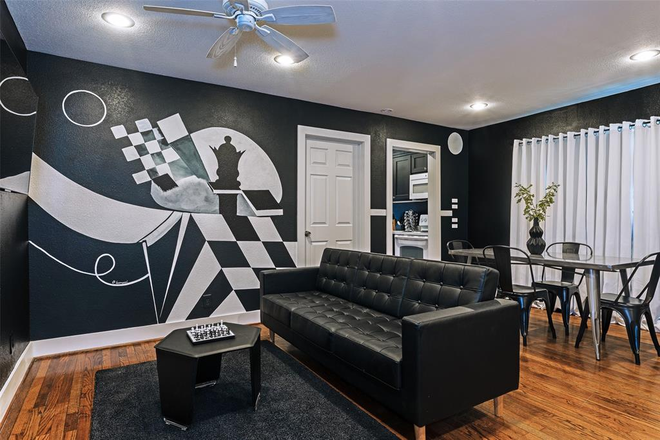Another view of livingroom, includes space for dining table - STYLISH one bedroom unit, close to campus available August 18 Apartments