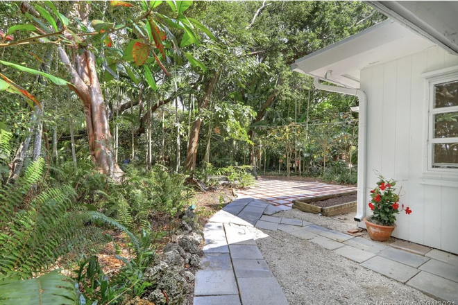 walkway - Charming South Miami Home With Lush Yard- A Peaceful Retreat, Walkable to Campus