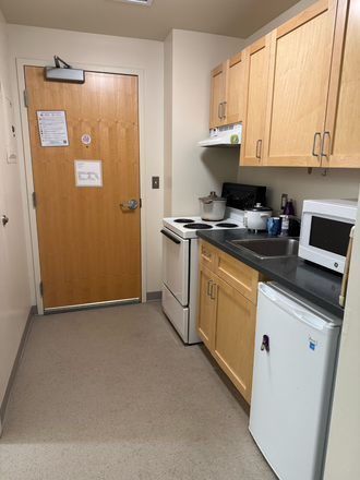 Kitchen - Summer Sublease - MIT Ashdown House Studio Apartment (on-campus housing)