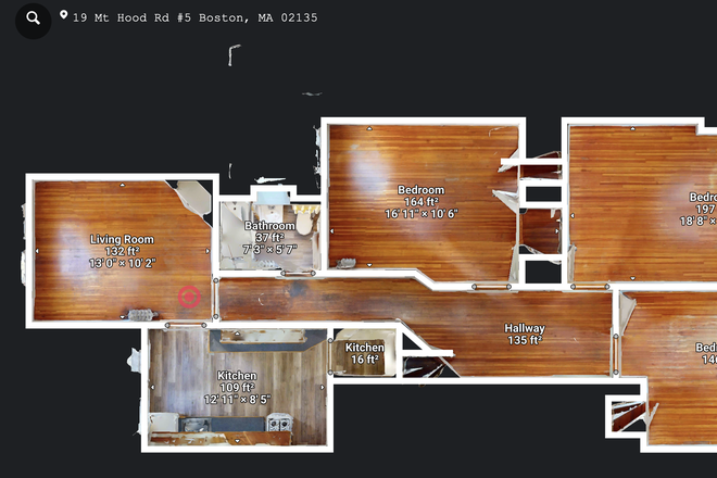 Floorplan - SUNNY no fee no security deposit 3 bed with dishwasher, HT/HW incl, on Green line. Ref #150034935 Apartments